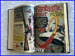 Fantastic Four 1 2 3 4 5 6 7 8 9 Bound Volume Signed Kirby Lee 1 Of A Kind