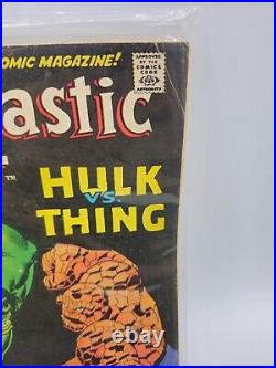 Fantastic Four #112 Vol. 1 (1961) 1971 Marvel Comics Appearance Hulk Vs. Thing