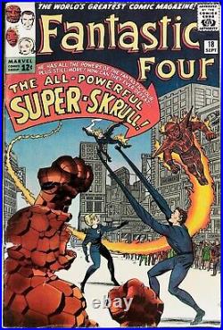 Fantastic Four #18 Vol 1 (1963) KEY 1st Appearance of Super-Skrull Low Grade