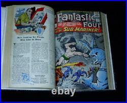 Fantastic Four #31-#40/Annual #2 Bound Marvel Volume Signed by Jack Kirby