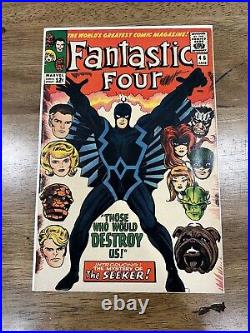 Fantastic Four #46 (1966) 1st Full Black Bolt Cover (7.0) Marvel Comics