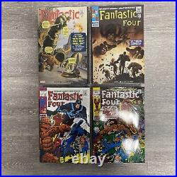 Fantastic Four Omnibus Volume 1 2 3 4 Lot DM Set Kirby Lee Ross Cover NEW SEALED