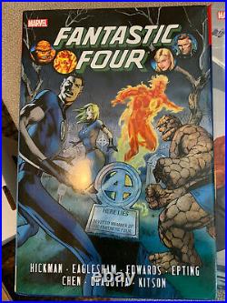 Fantastic Four Omnibus by Jonathan Hickman Vol 1 2 HC Omnibus Hardcover Marvel