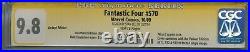 Fantastic Four Vol 1 570 CGC 9.8 SS Stan Lee Silver Surfer Highest on census WP