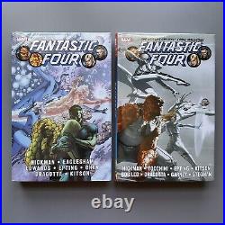 Fantastic Four by Jonathan Hickman Omnibus Vol 1 and 2 Set NEW SEALED Lot DM Var