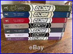 G. I. Joe The Complete Collection Vol. 1 2 3 4 5 6 7 HC Set Marvel Comics OOP