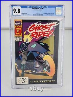 GHOST RIDER #1 (1990 Marvel) Volume 2 CGC 9.8 NM/M 1st Danny Ketch