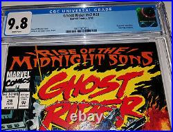 GHOST RIDER #28 (VOL 2) (1992) CGC 9.8 1st App The Midnight Sons / Lilith
