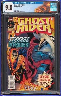 Ghost Rider #81 CGC 9.8 NM+/MT 1997 Marvel Comics Vol 2 Only 3 copies Graded 9.8