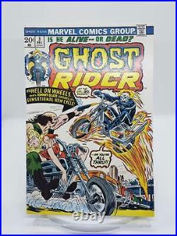 Ghost Rider Vol1 #3 NM- 9.2 Wheels on Fire 1973 Marvel