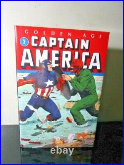 Golden Age Captain America Omnibus Hc Volume 2 Rivera Cover / New-sealed Marvel