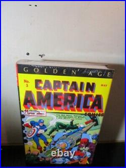 Golden Age Captain America Omnibus Vol 1 HC DM Variant Marvel Comics New Sealed