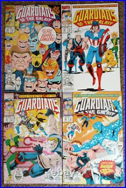 Guardians of the Galaxy Vol 1 (Marvel Comics 1990) 1-62 Annual 1-4 Complete VG+