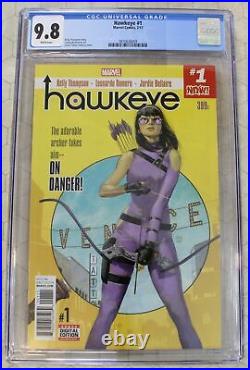 HAWKEYE #1 CGC 9.8 vol. 5 (2017) Kate Bishop solo debut! (Marvel Comics)
