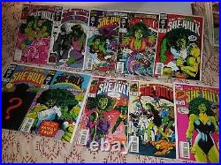 HUGE LOT(125) She-Hulk Sensational full run/vol 1,2,3 VF/NM (1989-2015) DISNEY
