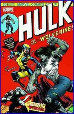 HULK 1 VOL 4 WOLVERINE MGA McGUINNESS COLOR 181 HOMAGE VARIANT NM DAIGHTER X-23