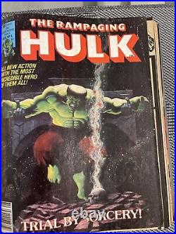 HULK Rampaging #1 9 VF-NM 9.0 COMPLETE Bound Volume Jan. 1977