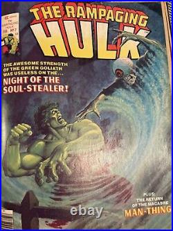 HULK Rampaging #1 9 VF-NM 9.0 COMPLETE Bound Volume Jan. 1977