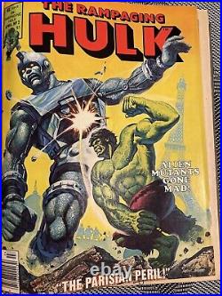 HULK Rampaging #1 9 VF-NM 9.0 COMPLETE Bound Volume Jan. 1977