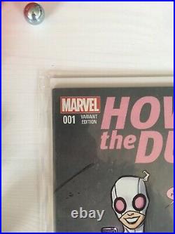 Howard the Duck Vol 6 #1 Ron Lim Incentive Gwenpool Variant Marvel 2016 NM