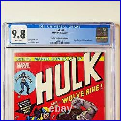 Hulk 181 Homage Hulk #1 Vol 4 Hall of Comics/CBCS Variant CGC 9.8 GREAT COVER