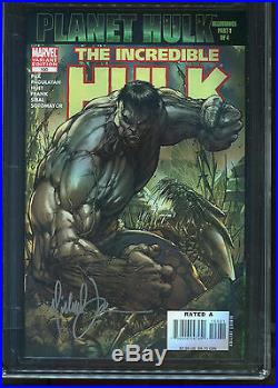 Incredible-Hulk#100 (Vol 2) CGC 9.8 SS Michael Turner (Grey Variant)