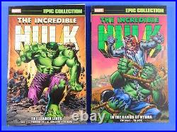 Incredible Hulk Marvel Hc Omnibus Vol 1 & Epic Collection Vol 3-7 Tpb Full Run