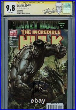 Incredible Hulk Vol 2 100 CGC 9.8 SS Gray variant Stan Lee Turner Pak Planet