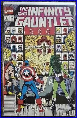 Infinity Gauntlet Vol 1. Issue #1 #6 NM Comic Set