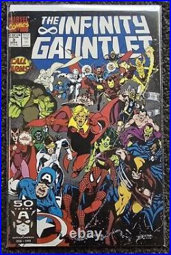 Infinity Gauntlet Vol 1. Issue #1 #6 NM Comic Set