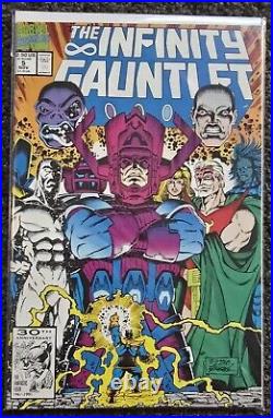 Infinity Gauntlet Vol 1. Issue #1 #6 NM Comic Set