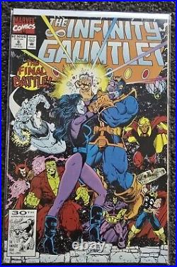 Infinity Gauntlet Vol 1. Issue #1 #6 NM Comic Set