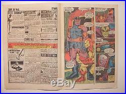 Iron Man Vol 1 No 55 Feb 1973 (FN) 1st app of Thanos, Drax, Starfox, Mentor