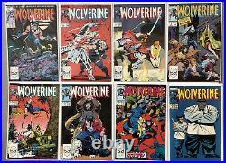 Lot Of 90 Wolverine Vol 2 1988 #1-90 Complete Run Marvel Comics