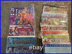 Lot of 60 Marvel Fantastic Four Comic Books Vol 3 #5 to 50 + Nice Runs Free Ship