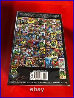 MARVEL COMICS OMNIBUS The Incredible Hulk Vol. 1 rare NM FIRST PRINTING with DJ