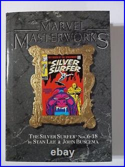 MARVEL MASTERWORKS lot of 4 SILVER SURFER VOL 1 2 & DAREDEVIL VOL 1 2 hardcover