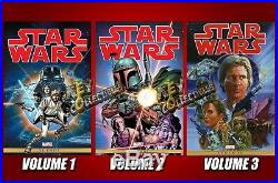 MARVEL Star Wars Omnibus Vol 1 2 3 HC Marvel Years