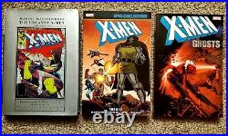 MMW Uncanny X-Men vol 10 HC & X-Men Epic Collection The Gift, X-Men Ghosts TPBs
