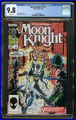 MOON KNIGHT Vol. 2 #1 (1985) CGC 9.8 1st SOLO WHITE PAGES MARVEL COMICS