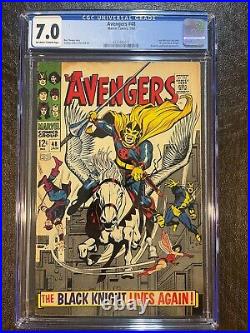 Marvel Avengers Vol 1 #48 1968 CGC 7.0 Dane Whitman becomes Black Knight Magneto