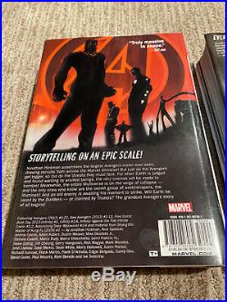 Marvel Avengers by Jonathan Hickman Omnibus Lot Volume 1 & 2 Hardcover OOP
