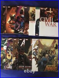 Marvel Comics 12 New Avengers by Brian Bendis TPB Comics Vol 1-12? B&B