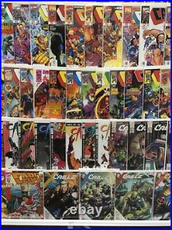 Marvel Comics Cable Run Lot 1-107,150-159 Missing 156 Plus Vol 3, King Size