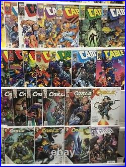 Marvel Comics Cable Run Lot 1-107,150-159 Missing 156 Plus Vol 3, King Size