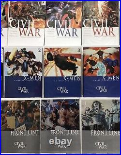 Marvel Comics Civil War Vol 1, 2, 3 Plus tie-in sets One-shots