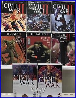 Marvel Comics Civil War Vol 1, 2, 3 Plus tie-in sets One-shots