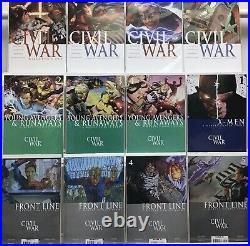 Marvel Comics Civil War Vol 1, 2, 3 Plus tie-in sets One-shots