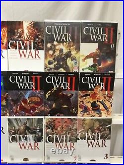 Marvel Comics Civil War Vol 1,2, Secret Wars, Frontlines One-Shots Read Bio