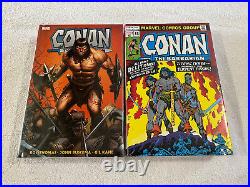 Marvel Comics Conan The Barbarian Original Marvel Years Vol 2 4 Omnibus Lot